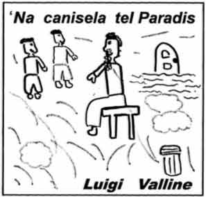 copertina "NA CANISELA TEL PARADIS" di Selene Valline